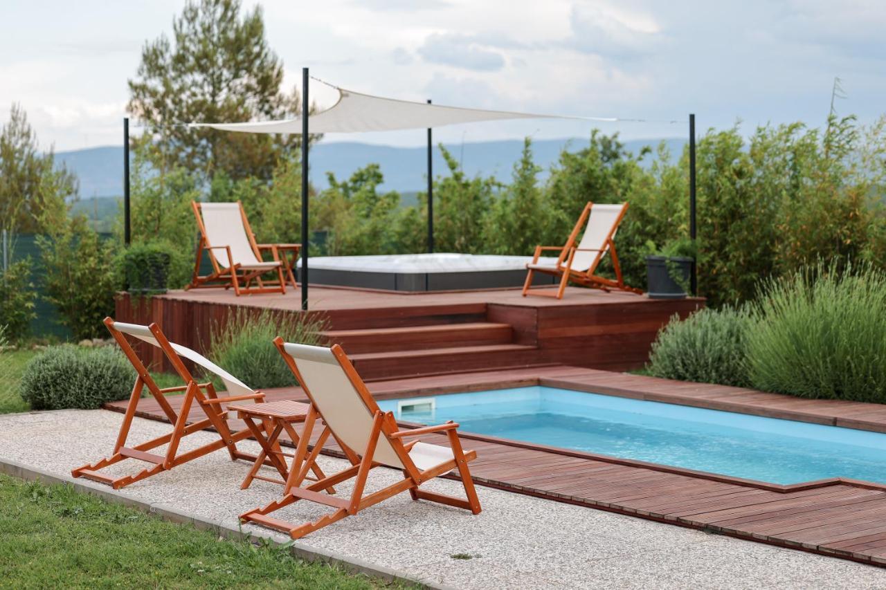 Villa Ena With Pool & Jacuzzi Donji Kasic Ngoại thất bức ảnh